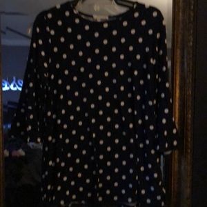 Blouse with ruffled sleeve